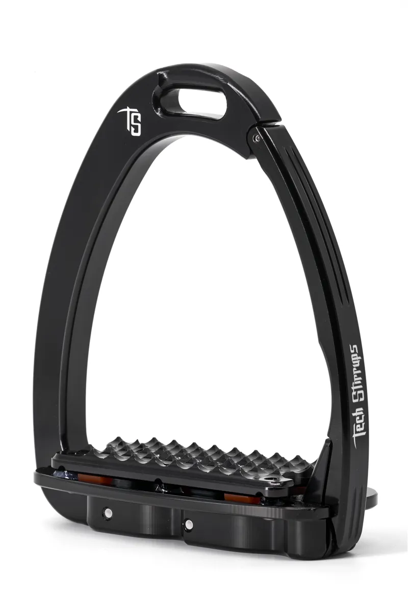 Tech Venice Dressage Plus Stirrups Black
